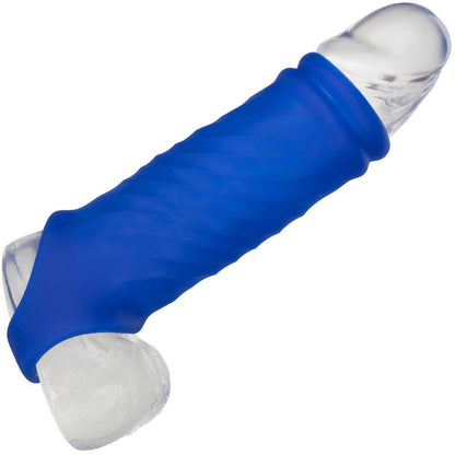 CALEXOTICS - ADMIRAL COPERTURA PER PENE WAVE IN SILICONE LIQUIDO BLU