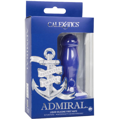 CALEXOTICS - ADMIRAL VIBRATORE PLUG ANALE FIRST MATE BLU