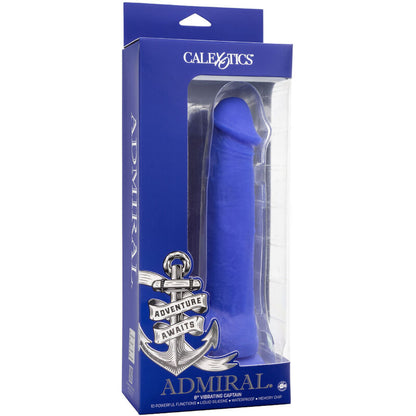 CALEXOTICS - ADMIRAL VIBRATORE DILDO REALISTICO DEL CAPITANO BLU