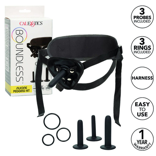 CALEXOTICS - BOUNDLESS KIT DI PEGGING IN SILICONE