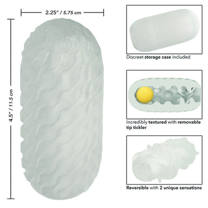 CALEXOTICS - BOUNDLESS SFERA SQUISHY REVERSIBILE GRIGIA