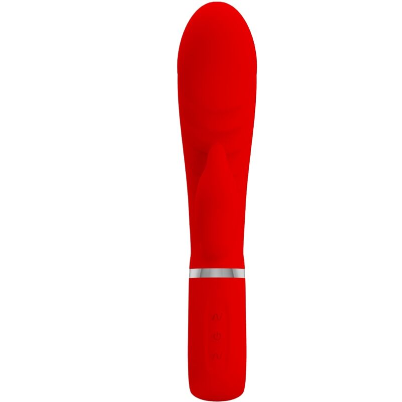 PRETTY LOVE - VIBRATORE MULTIFUNZIONE G-SPOT PRESCOTT ROSSO