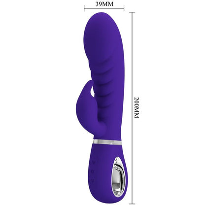 PRETTY LOVE - VIBRATORE MULTIFUNZIONE G-SPOT PRESCOTT VIOLA