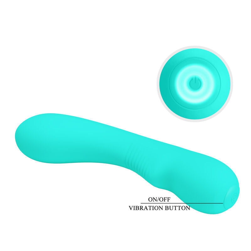 PRETTY LOVE - VIBRATORE RICARICABILE PRESCOTT VERDE ACQUA