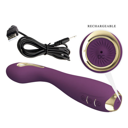 PRETTY LOVE - HECTOR VIBRATORE ELETTROSHOCK BY APP CONTROL VIOLA