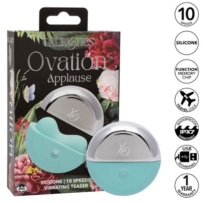 CALEXOTICS - OVATION STIMOLATORE APPLAUSI VERDE ACQUA