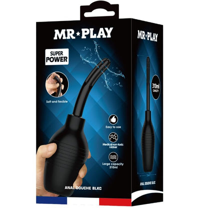 MR PLAY - DOCCIA ANALE BLKC SUPER POWER NERO