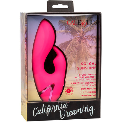 CALEXOTICS - SO. VIBRATORE CAL SUNSHINE RABBIT FUCSIA DI CALIFORNIA DREAMING