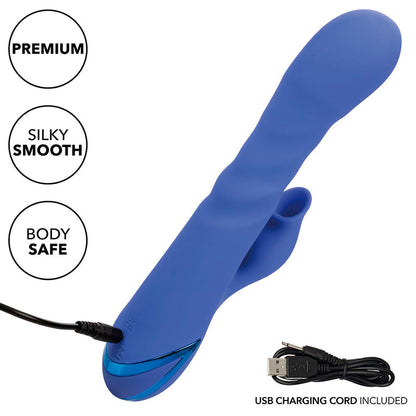 CALEXOTICS - LA LOVE VIBRATOR & SUCKER BLUE DI CALIFORNIA DREAMING