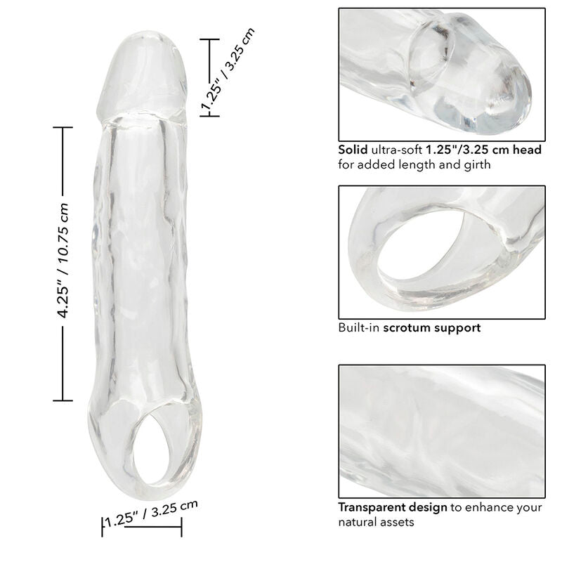 CALEXOTICS - PERFORMANCE MAXX CLEAR EXTENSION 5,5 TRASPARENTE