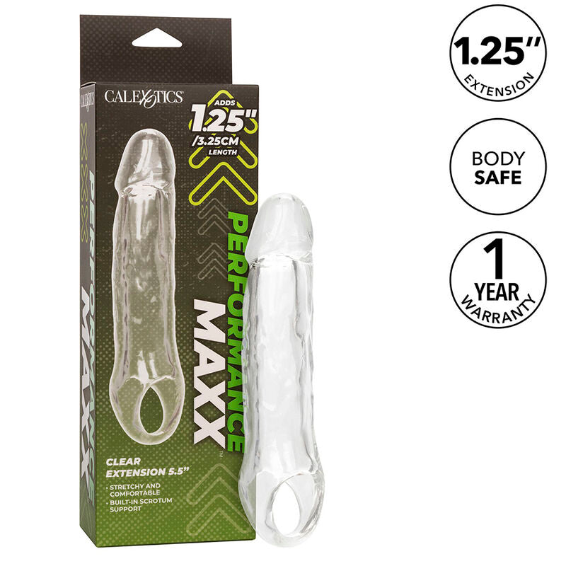 CALEXOTICS - PERFORMANCE MAXX CLEAR EXTENSION 5,5 TRASPARENTE