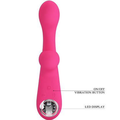 PRETTY LOVE - SKYLAR VIBRATORE STIMOLATORE ROSA