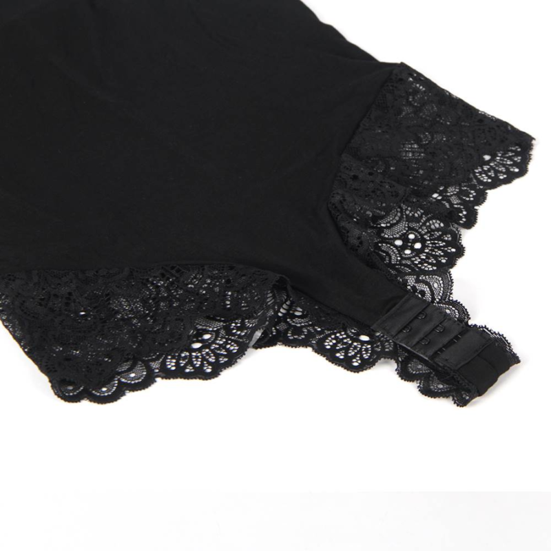 SUBBLIME - ORSACCHIOTTO CON DETTAGLI IN PIZZO FLOREALE NERO S/M