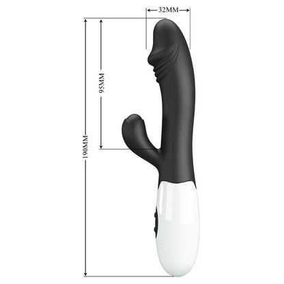 PRETTY LOVE - VIBRATORE SNAPPY G-SPOT NERO