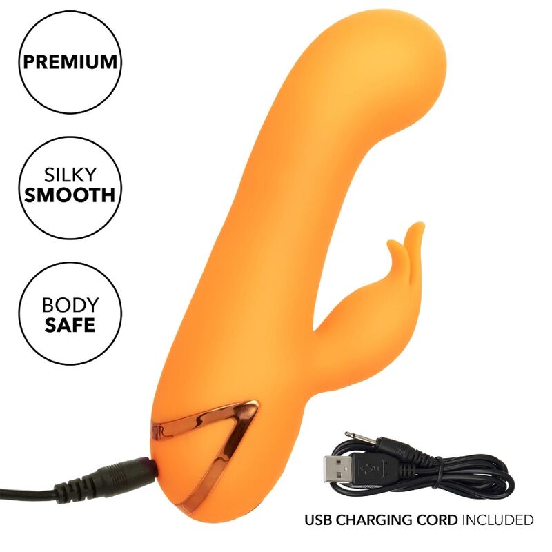 CALEXOTICS - MONTECITO MUSE VIBRATORE RABBIT ORANGE BY CALIFORNIA DREAMING