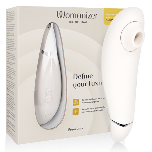 WOMANIZER - PREMIUM 2 STIMOLATORE CLITORALE GRIGIO CALDO