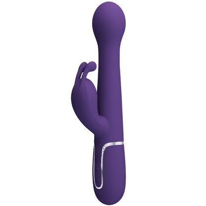 PRETTY LOVE - DEJON VIBRATORE RABBIT 3 IN 1 MULTIFUNZIONE VIOLA