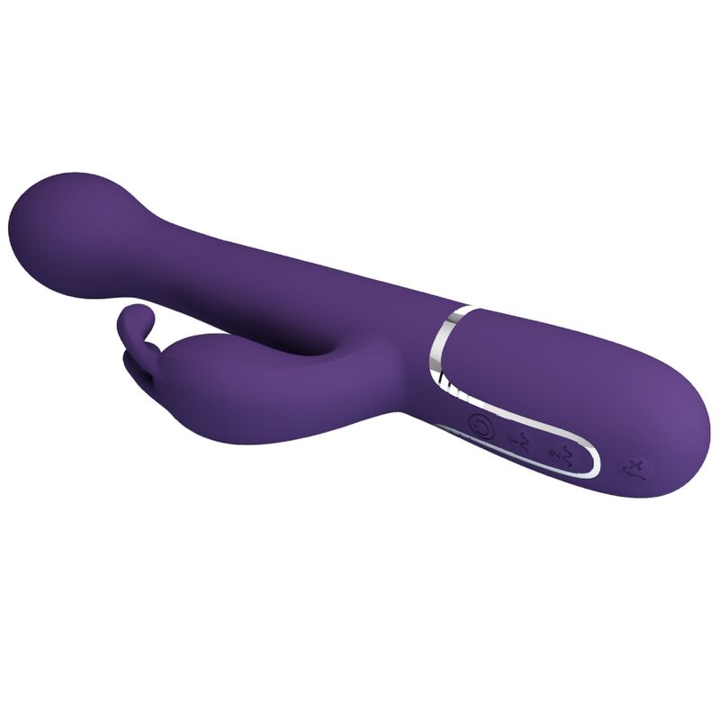 PRETTY LOVE - DEJON VIBRATORE RABBIT 3 IN 1 MULTIFUNZIONE VIOLA