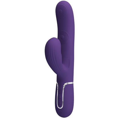 PRETTY LOVE - PERLITA VIBRATORE G-SPOT 3 IN 1 MULTIFUNZIONE VIOLA