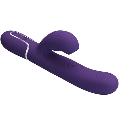 PRETTY LOVE - PERLITA VIBRATORE G-SPOT 3 IN 1 MULTIFUNZIONE VIOLA