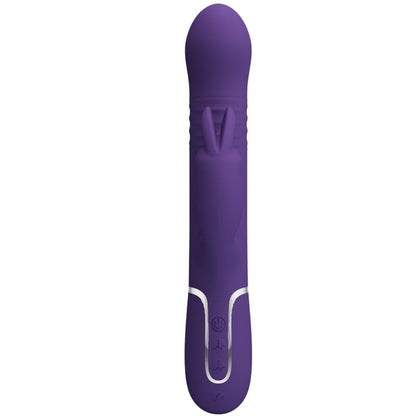 PRETTY LOVE - COALE VIBRATORE CONIGLIO CARBONE 4 EN 1 VIOLA