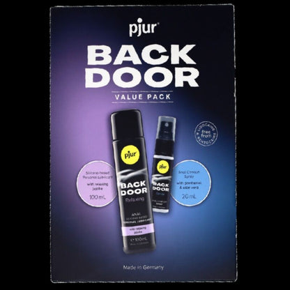 PJUR - BACK DOOR SET DI LUBRIFICANTE ANALE E SPRAY