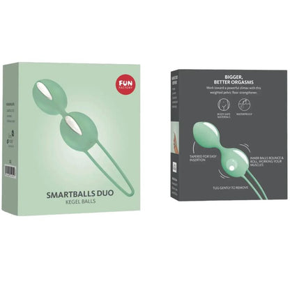 FUN FACTORY - PALLE PELVICHE SMARTBALLS DUO BIANCO / PISTACCHIO