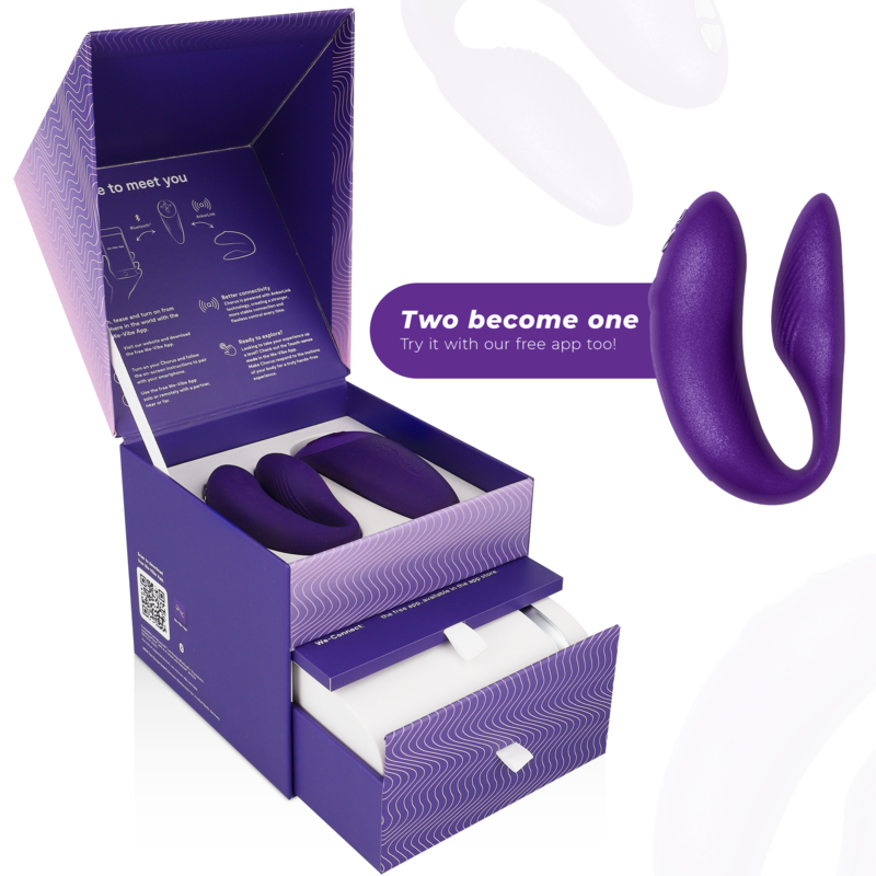 WE-VIBE - VIBRATORE CHORUS PER COPPIA CON LILAC SQUEEZE CONTROL