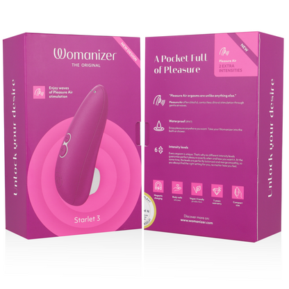 WOMANIZER - STARLET 3 STIMOLATORE CLITORALE VIOLA