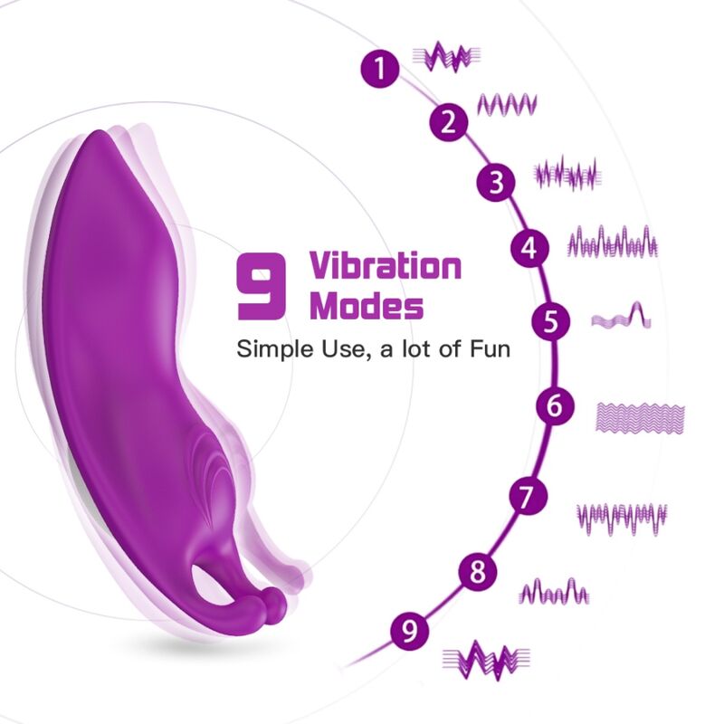 ARMONY - MUTANDINE INDOSSABILI HONEYBEE VIBRATORE G-SPOT REMOTE CONTROL VIOLA