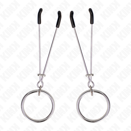 KINK - PINZE PER CAPEzzoli SOTTILI CON O-RING 7 CM