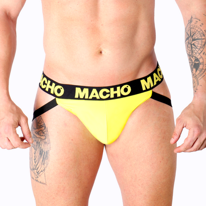 MACHO - MX25A JOCK LYCRA GIALLO S