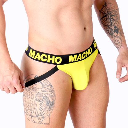 MACHO - MX25A JOCK LYCRA GIALLO S