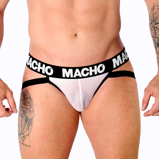 MACHO - MX26X1 JOCK GRID BIANCO S