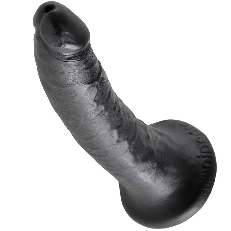 KING COCK - 7 DILDO NERO 17.8 CM