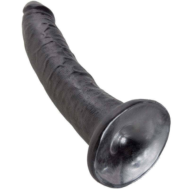 KING COCK - 7 DILDO NERO 17.8 CM