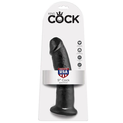 KING COCK - 9 DILDO NERO 22.9 CM