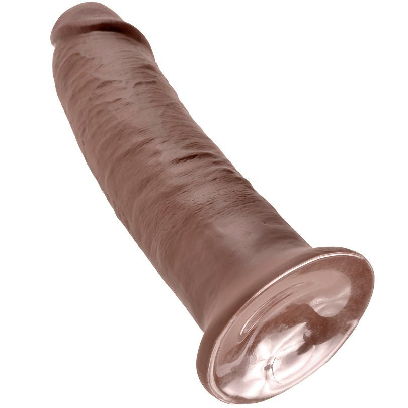 KING COCK - 10 DILDO MARRONE 25.4 CM