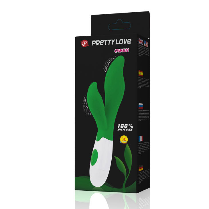 PRETTY LOVE - FLIRTAZIONE VIBRATORE OWEN GREEN