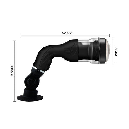 BAILE - MASTURBATORE AUTOMATICO ROTATION LOVER CON SUPPORTO