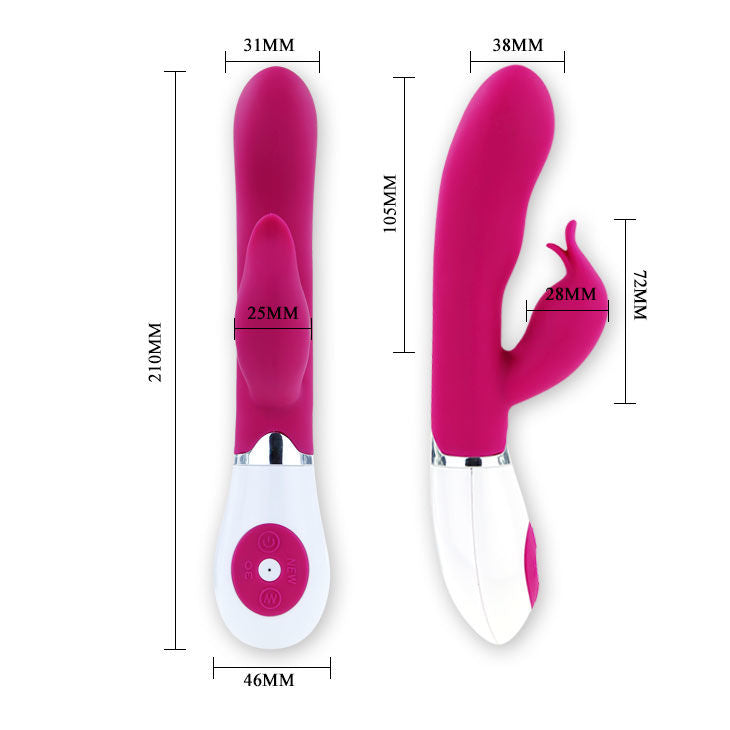 PRETTY LOVE - FLIRTATION VIBRATORE CON STIMOLATORE FELIX