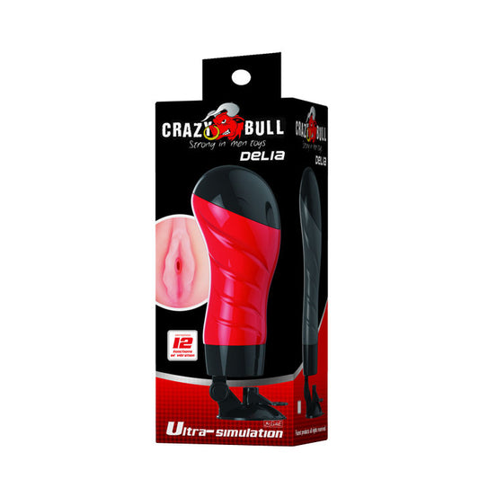 CRAZY BULL - VAGINA FLORA CON BASE MASTURBATORE VOCE