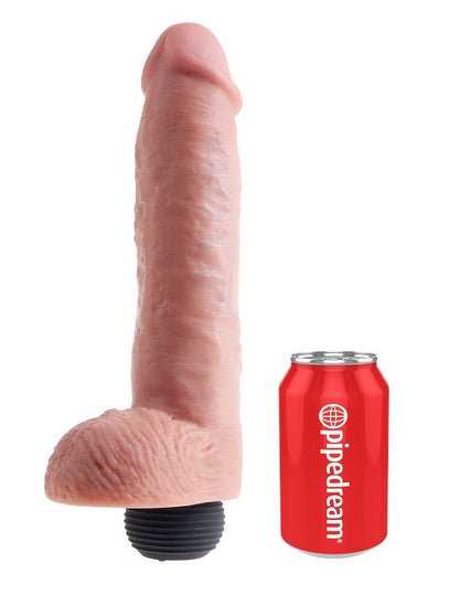 KING COCK - PENE EIACOLATORE NATURALE REALISTICO 27.94 CM