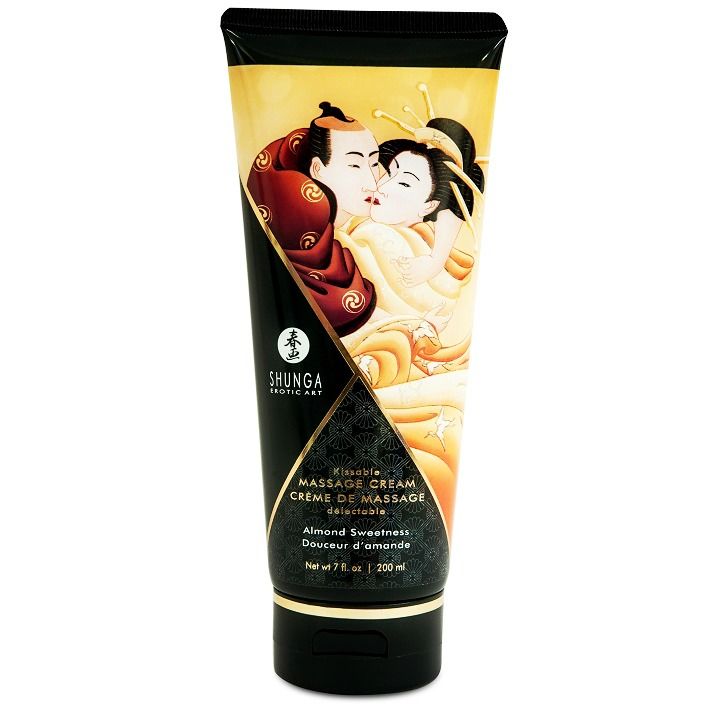 SHUNGA - CREMA DA MASSAGGIO ALLE MANDORLE DOLCI 200 ML