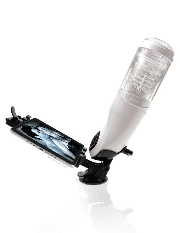 EXTREME TOYZ - PDX MEGA BATOR USB MASTURBATORE MASCHIO VAGINA BIANCO