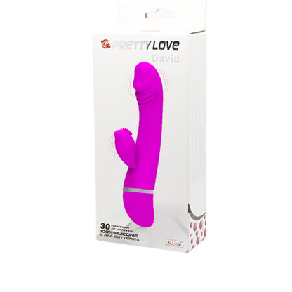 PRETTY LOVE - FLIRTAZIONE VIBRATORE CON CONIGLIO DAVID