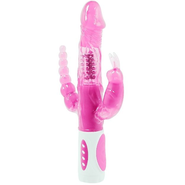 BAILE - PRETTY BUNNY TRIPLO VIBRATORE ROTATORE