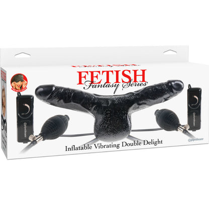 FETISH FANTASY SERIES - GONFIABILE VIBRANTE DOPPIA DELIZIA