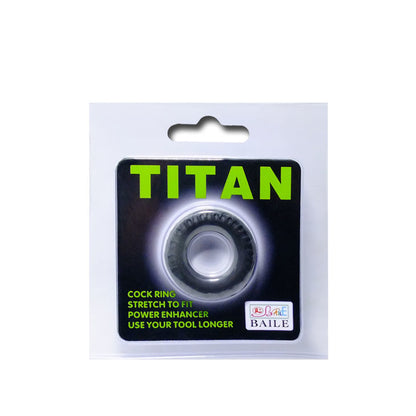 BAILE - COCKRING TITAN NERO VERDE 2 CM