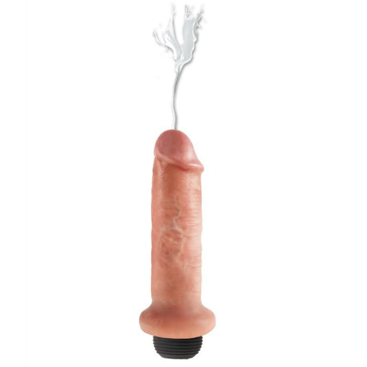 KING COCK - 15.24 CM DILDO SQUIRT